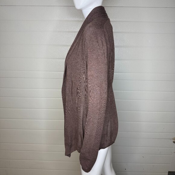 Express Open Front Brown Cardigan – Small - Picture 2 of 6